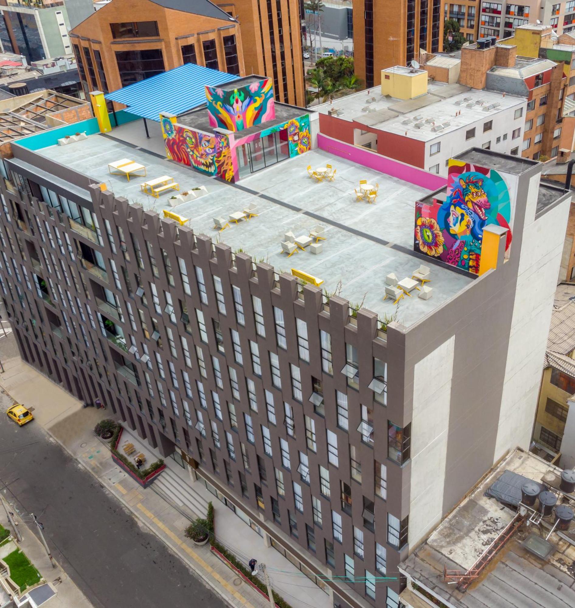 Casa Campus Ivin Chapinero Aparthotel Bogota Ngoại thất bức ảnh