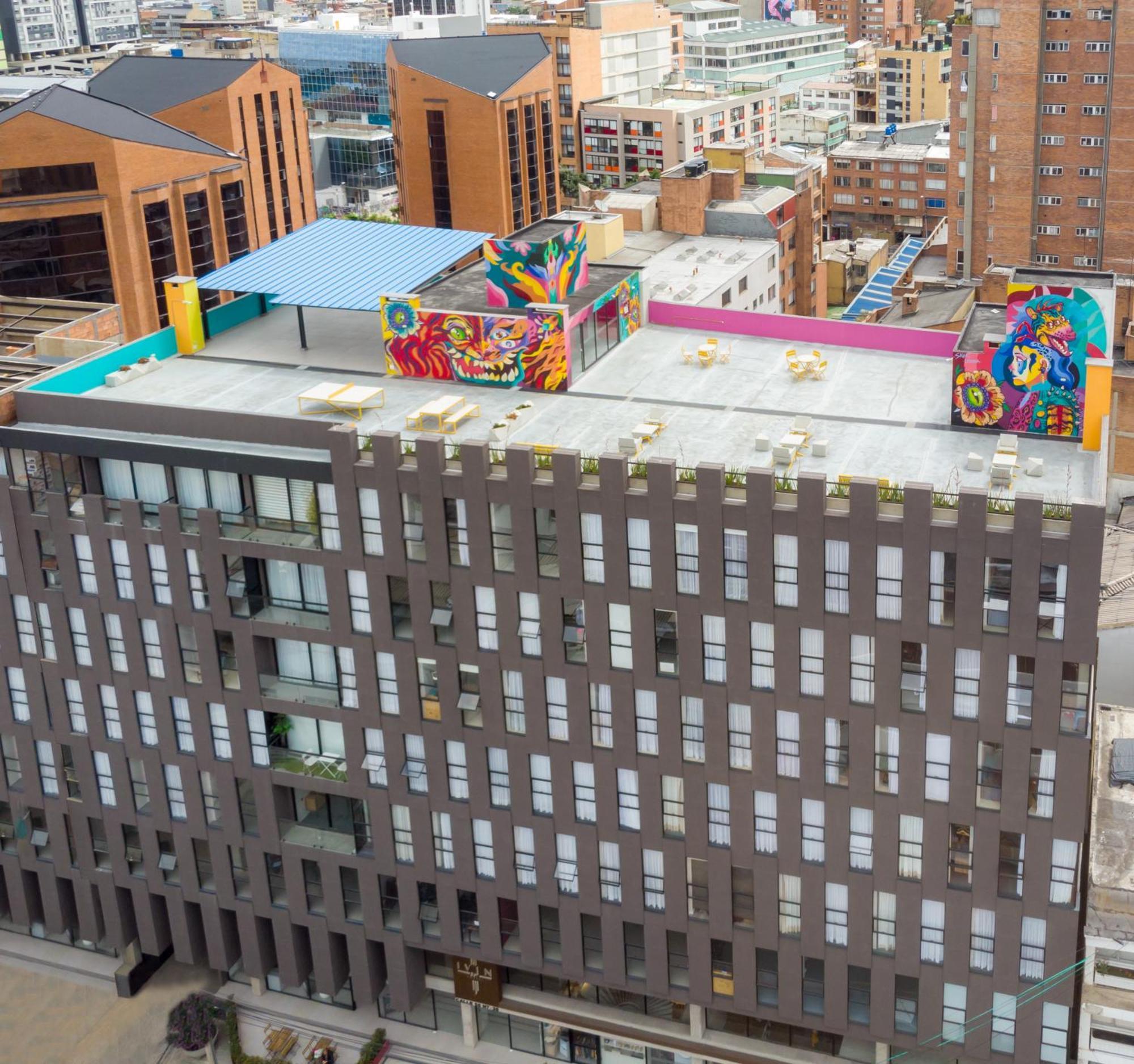 Casa Campus Ivin Chapinero Aparthotel Bogota Ngoại thất bức ảnh